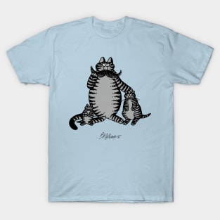 B kliban cat, cat dad T-Shirt